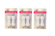 Adore Baby Multipurpose Safety Lock Pack Of 6- White