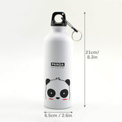 Adore Water Era Aluminum Kids Water Bottle 500ml - Panda White