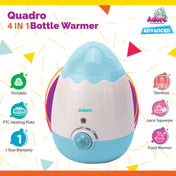 Adore Quadro 4 in 1 Bottle & Food Warmer - Blue