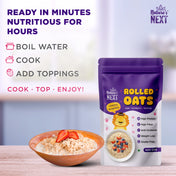 Nature's Next Rolled Oats 500g - Raw – Authentic – Pristine