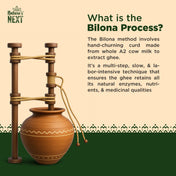 Nature's Next Sattvika A2 Desi Gir Pure Cow Ghee- 500gm Jar