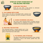 Nature's Next Sattvika A2 Desi Gir Pure Cow Ghee- 500gm Jar