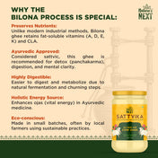 Nature's Next Sattvika A2 Desi Gir Pure Cow Ghee- 500gm Jar