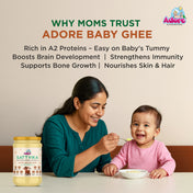 Adore Sattvika A2 Desi Cow Ghee- Made from Bilona Process- 500gms