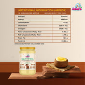 Adore Sattvika A2 Desi Cow Ghee- Made from Bilona Process- 500gms