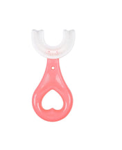 Adore Kids U Shaped Toothbrush Super Soft Bristles 1-6 Years - Pink
