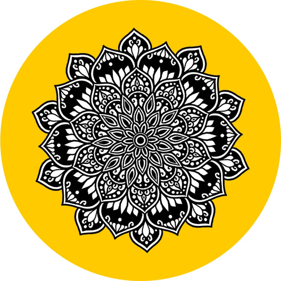 Handcrafted Mandala Art Fridge Magnet