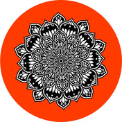 Handcrafted Mandala Art Fridge Magnet