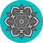 Handcrafted Mandala Art Fridge Magnet