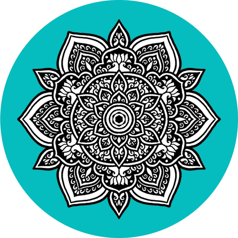 Handcrafted Mandala Art Fridge Magnet