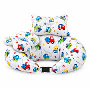 Adore Feedero! Baby Multipurpose Feeding Pillow with Fence Protection and Adjustable Belt-White