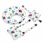 Adore Feedero! Baby Multipurpose Feeding Pillow with Fence Protection and Adjustable Belt-White