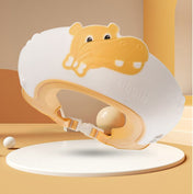 Adore Lulu! The Hippo-Shaped Shampoo Hat with Adjustable strap and Buckle – Yellow