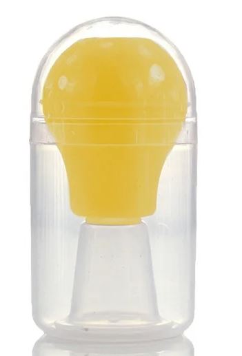 Adore Nipple Puller with Anti bacterial Storage Case- Yellow