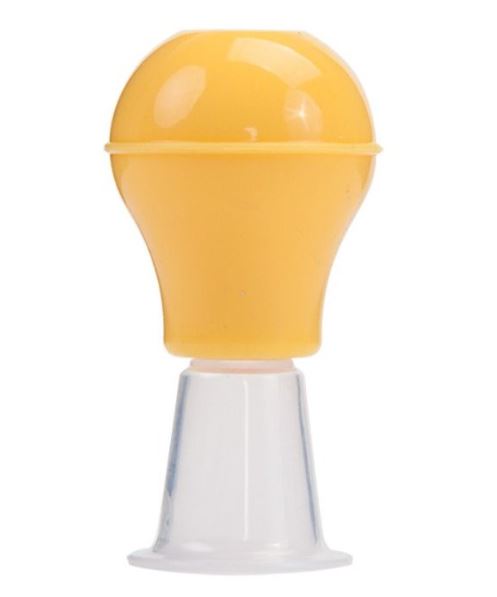 Adore Nipple Puller with Anti bacterial Storage Case- Yellow