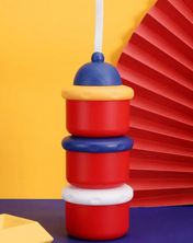 Adore Medley The Amazing Milk Powder Container Pack of 3 - 150 g each - Red