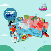 Adore Baby Basics Cloth Tail Books Flying Animals