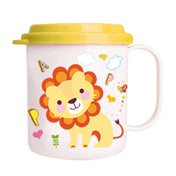Adore Sipster Baby Sipping cup with Spill Proof Lid and Handle-Yellow