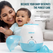 Adore Quadro 4 in 1 Bottle & Food Warmer - Blue
