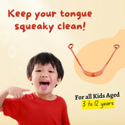 Adore Kids Copper Tongue Cleaner - Pack of 3pcs- Combo
