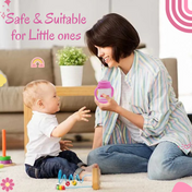 Adore Baby Basics Soft Silicone Spout Sipper with Twin Handle - 150ml Pink