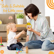 Adore Baby Basics Soft Silicone Spout Sipper with Twin Handle - 150ml Yellow