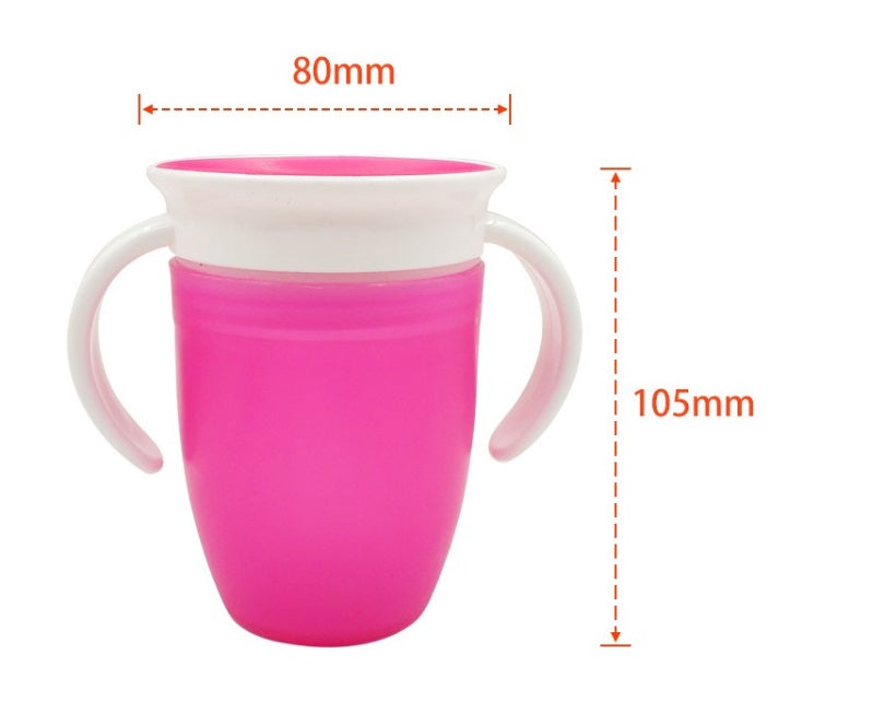 Adore Muse Trainer Cup the 360-Degree Spill-Proof Sippy Experience - Pink