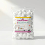 Adore 100 Percent Pure Cotton Balls Pack Of 100 - White