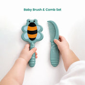 Adore Jungle Fun Baby Brush & Comb Set- Honey Bee