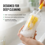 Adore Baby Bottle Cleaning Brush Kit Pack of 5 - ( Color May Vary )