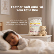 Adore 100 Percent Pure Cotton Balls Pack Of 100 - White