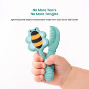 Adore Jungle Fun Baby Brush & Comb Set- Honey Bee