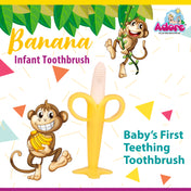 Adore Banana Kids Toothbrush - Yellow