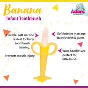 Adore Banana Kids Toothbrush - Yellow