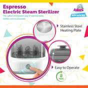 Adore Espresso Electric Steam Sterilizer