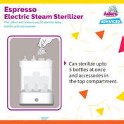 Adore Espresso Electric Steam Sterilizer