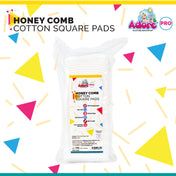 Adore Honey Comb Cotton Square Pads Pack of 60 pieces