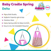 Adore Pro Delta Baby Cradle Spring - Silver