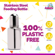 Adore Stainless Steel Feeding Bottle - 200 ml