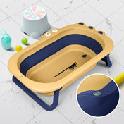 Adore Croco! The Foldable Baby Bath Tub- Super Space Saver - Yellow