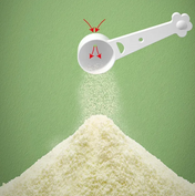 Adore Tuk Tuk Baby Milk Powder Container with Spoon- Blue