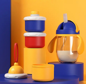 Adore Medley The Amazing Milk Powder Container Pack of 3 - 150 g each - Multicolor