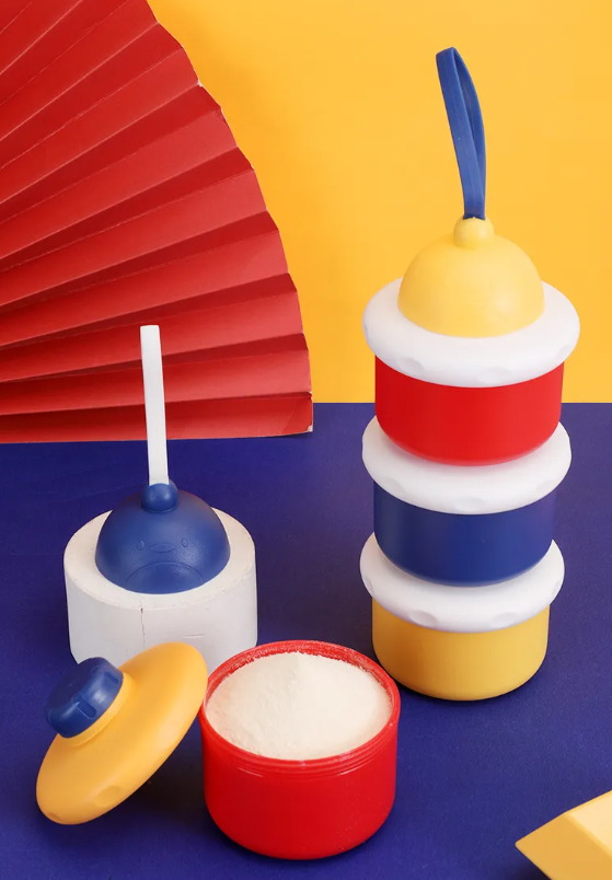 Adore Medley The Amazing Milk Powder Container Pack of 3 - 150 g each - Red