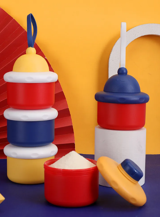 Adore Medley The Amazing Milk Powder Container Pack of 3 - 150 g each - Red